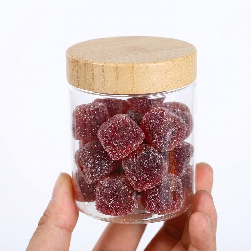 FREE Bamboo Glass Jar