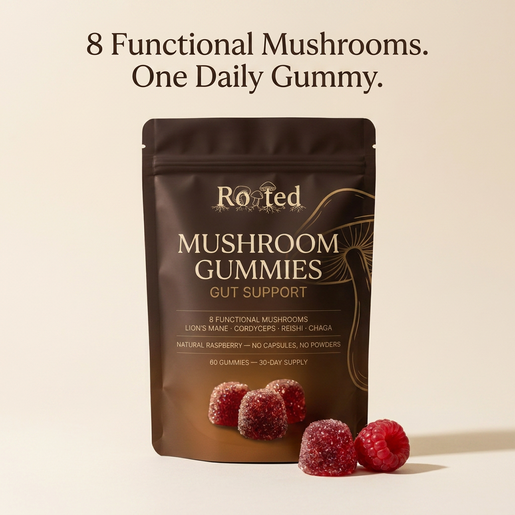 Mushroom Gummies Gut Support