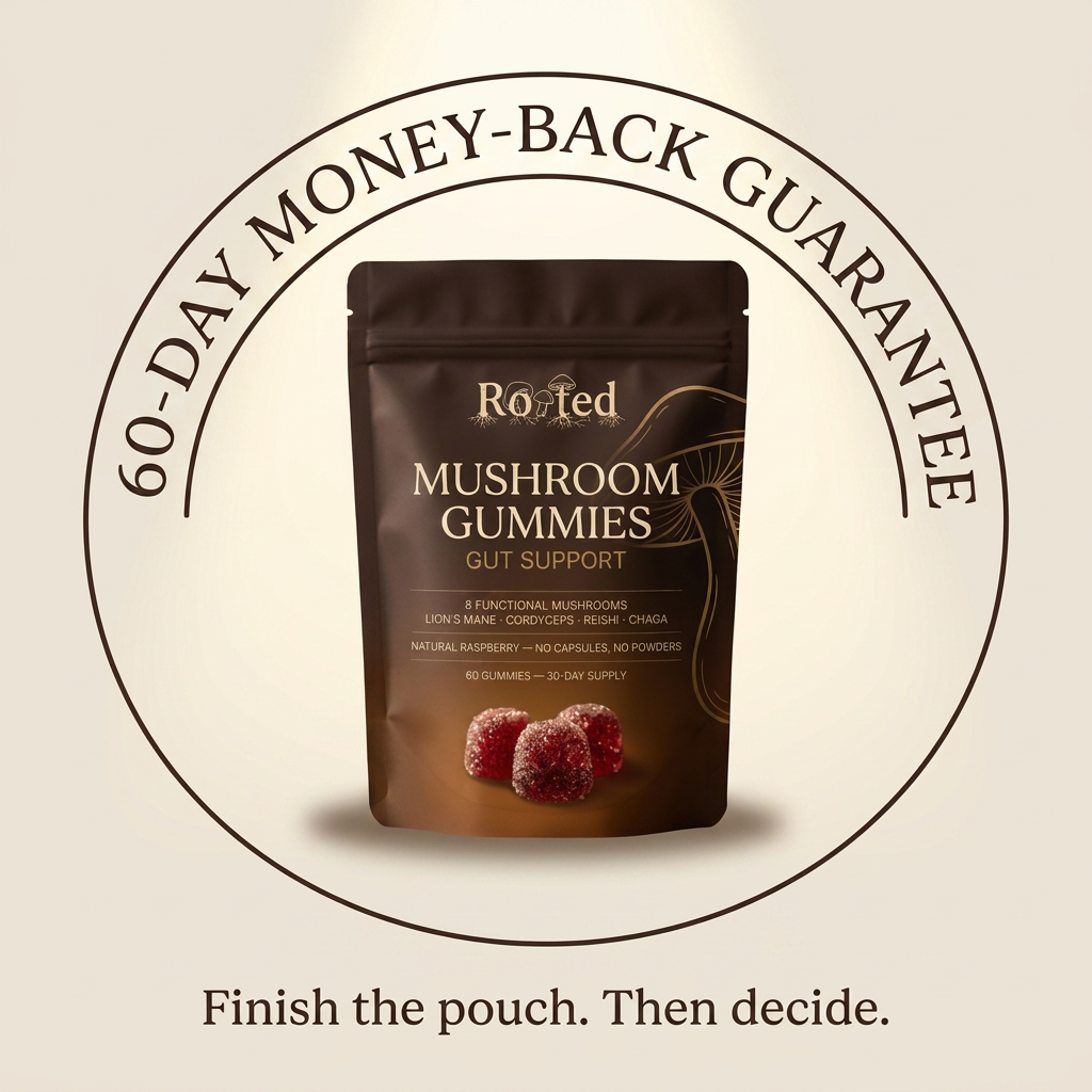 Mushroom Gummies Gut Support